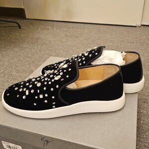Guiseppe Zanotti sneakers with rhinestone